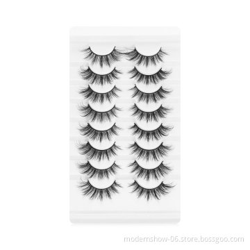 3D Mink Eyelashes Makeup Natural Long False Eyelashes Dramatic Lashes Extension HandMade Fake Eyelash
